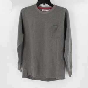 Nonnative Sweater Mens 3 Wool Blend Lopng Sleeve Crew Neck Made In Japan pocket